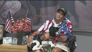 Navy vet says service dog transformed his life