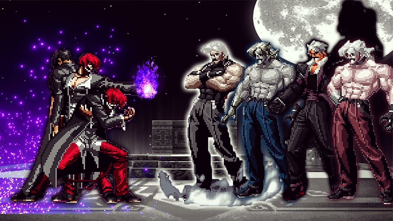 [KOF Mugen] Yagami AD Vs New Final Rugal Team - YouTube