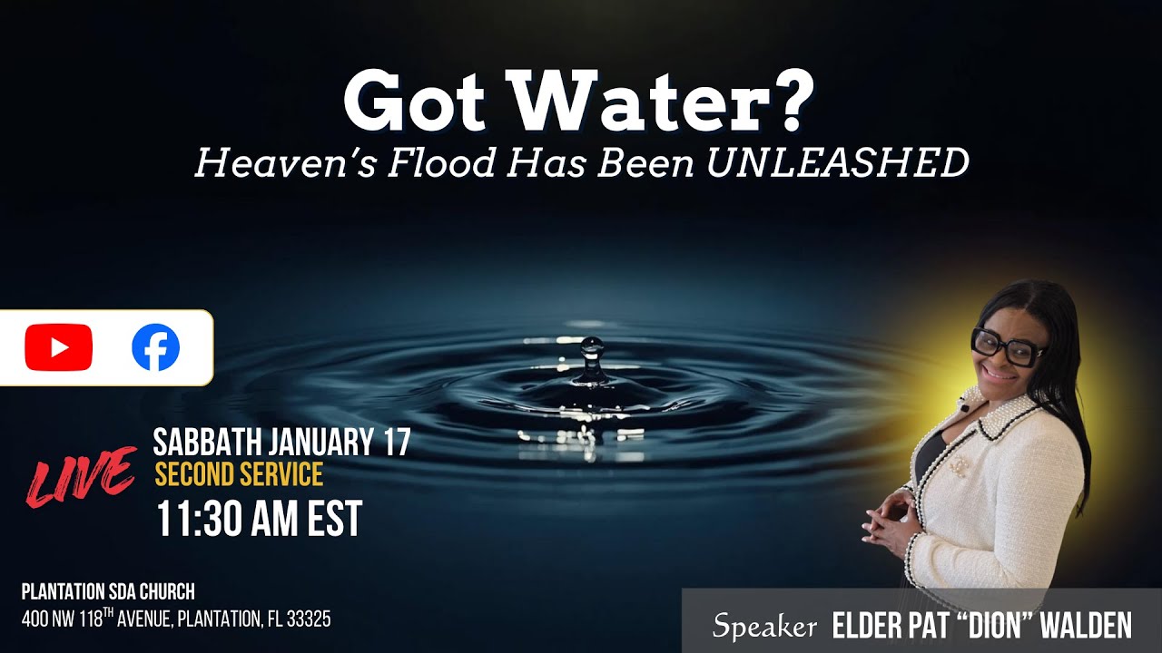 10 Days of Prayer Unleashed Episode 7: Got Water? Heaven's Flood Unleashed (LIVE 2nd Service)