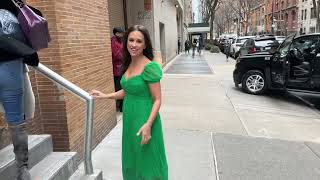 Lacey Chabert is modest in NYC! #laceychabert
