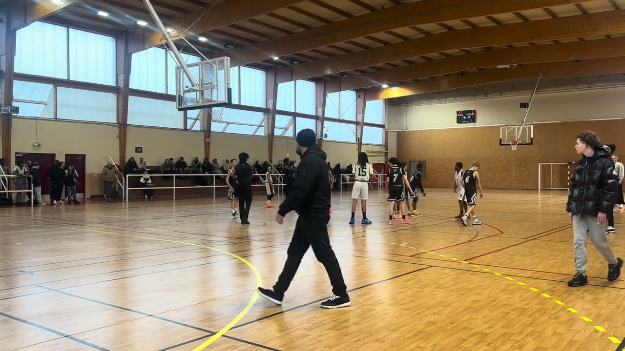 CPBB - SAINT MAUR U13 R4 phase 2 2eme MT / 2 