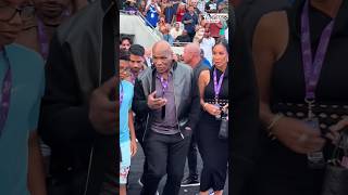 Mike Tyson Arrives At Huge Boxing Event With $100 Million Security Detail #miketyson