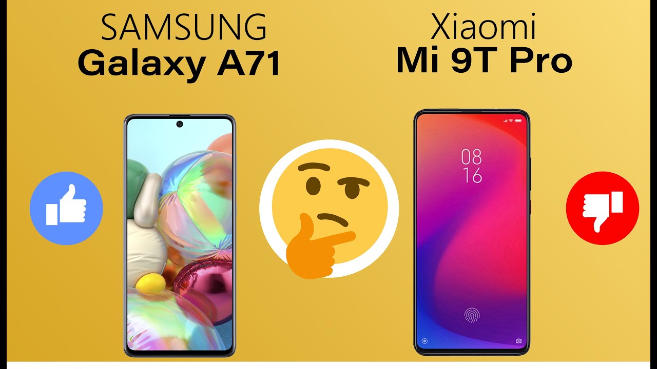 Samsung A71 Vs Redmi Note 9