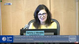 Councilmember Tammy Morales on Vision Zero