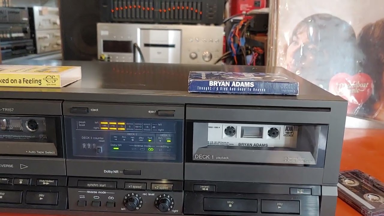 Двухкассетная стереофоническая дека Technics RS-TR157. Уникальная дека. Демонстрационная.