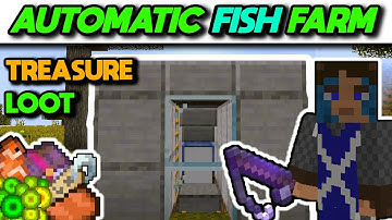 EASIEST Automatic AFK Fish Farm Tutorial - Minecraft 1.20