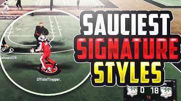 NBA 2K17 SAUCIEST SIGNATURE STYLES !! BEST NBA ANIMATIONS AND DUNK PACKAGES !! ATTRIBUTE UPDATE 4 !!
