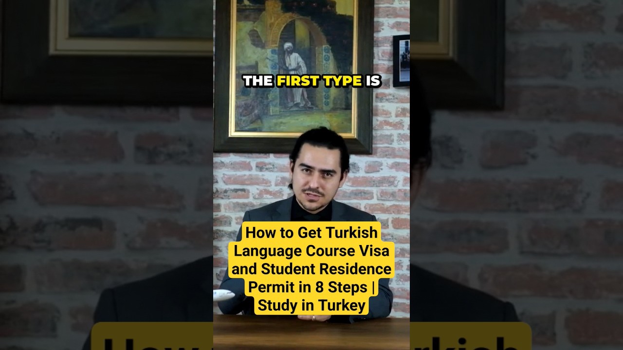 How to Get Turkish Language Course Visa and Student Residence Permit in 8 Steps | Study in Turkey