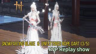WWM Meta-Defying Weapon PVP Show|Snowparting Blade&Rope（3/5）