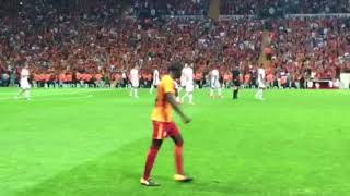 Galatasaray Sivasspor Tolga'nın golü Tribün Çekim