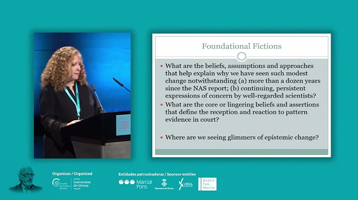 Jennifer L. Mnookin: The ongoing epistemic challen...