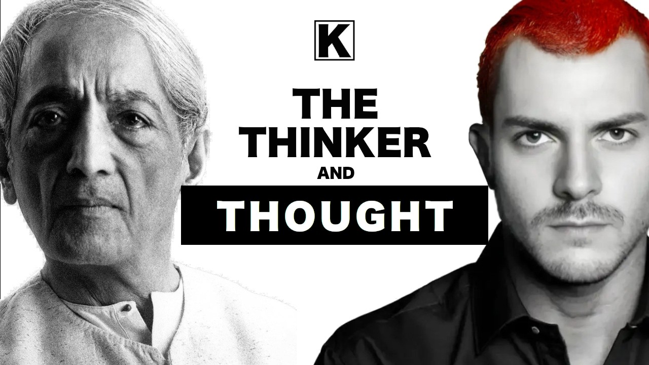 The Thinker and Thought | Krishnamurti (Explained in 8 minutes) - YouTube
