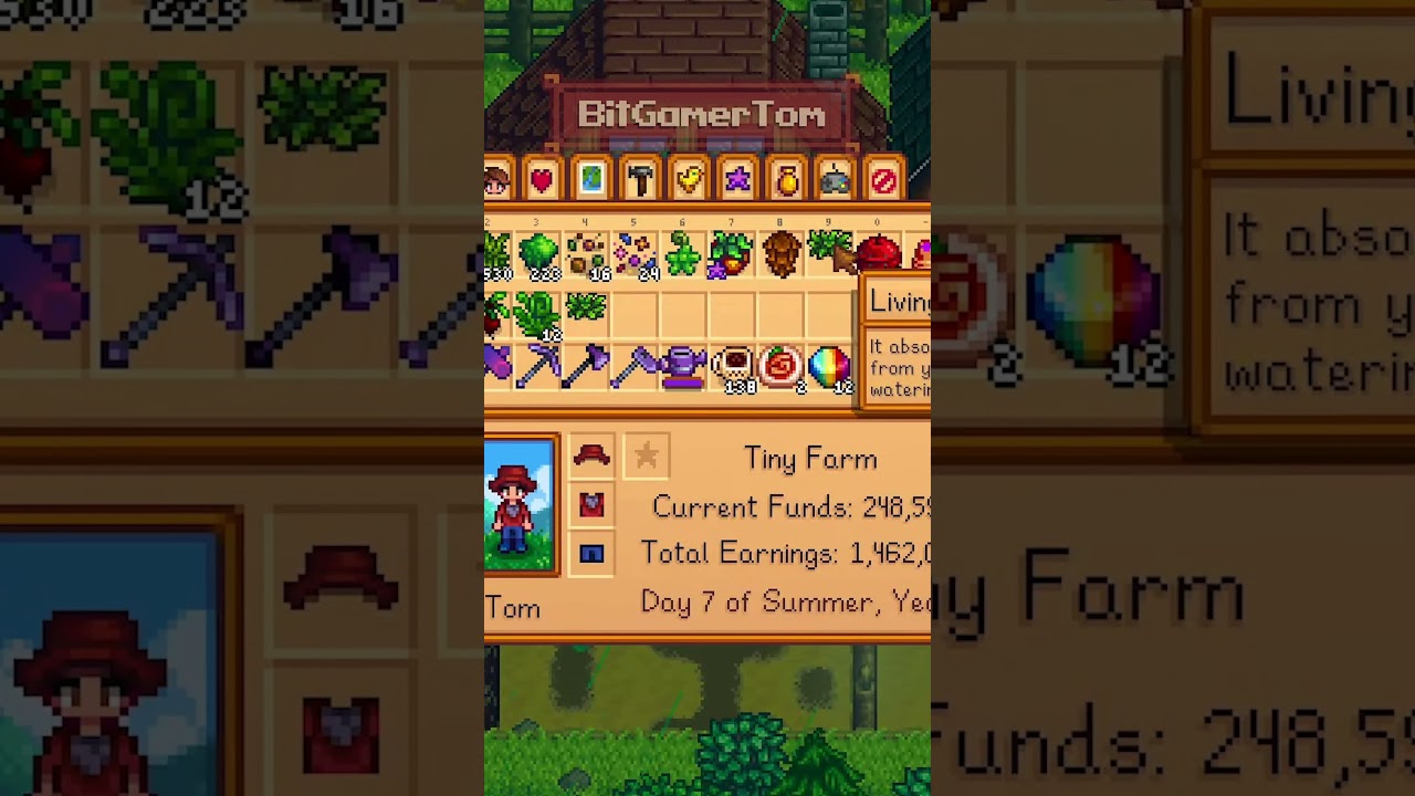 Finding TWO Living Hats in Stardew Valley #gaming #stardewvalley #livestreams