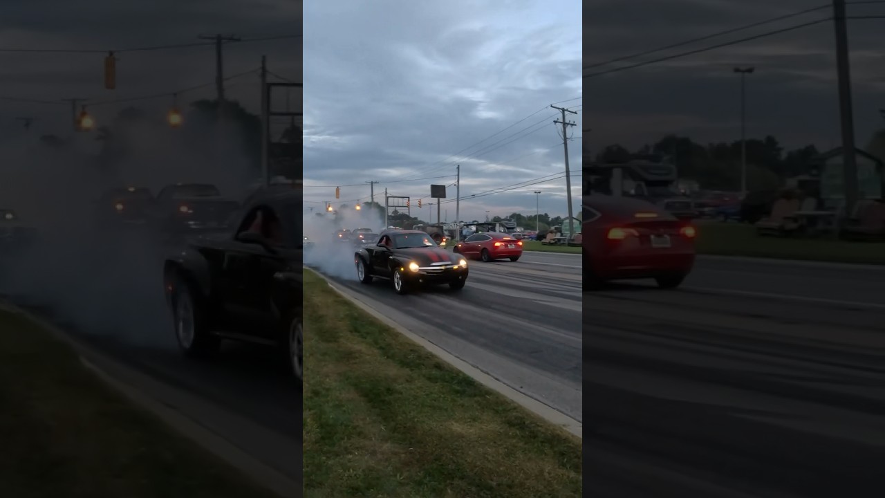 Chevy SSR Sending It & Sounding Great!! Not Very Often Do You See One Of These Being Abused!