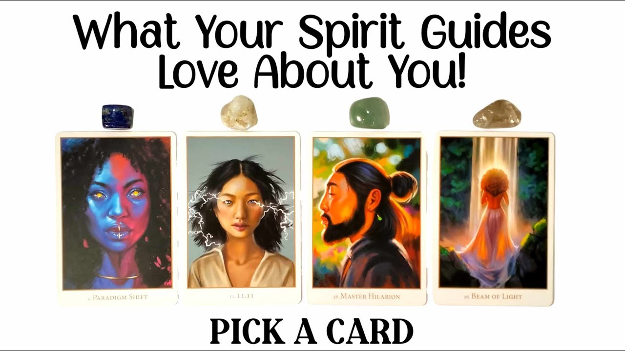 PICK A CARD 💜 What Your Spirit Guides Love About You! 🕊️