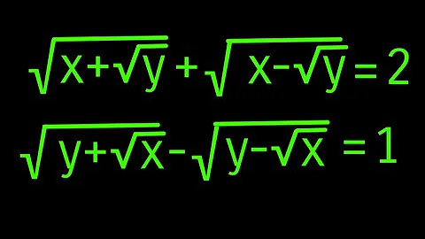 International Mathematical Olympiad | A nice Algebra Problem | Find x,y