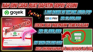 TUTORIAL CARA dapatin GOPAY Rp.10.000.000, Lihat Cara nya Disini, Cocok Buat Prank Temen screenshot 5