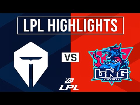 TES vs LNG Highlights ALL GAMES | LPL 2024 Spring | TOP ESPORTS vs LNG Esports