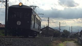 上毛電気鉄道赤坂付近を走行するデハ101臨時運行大胡行き