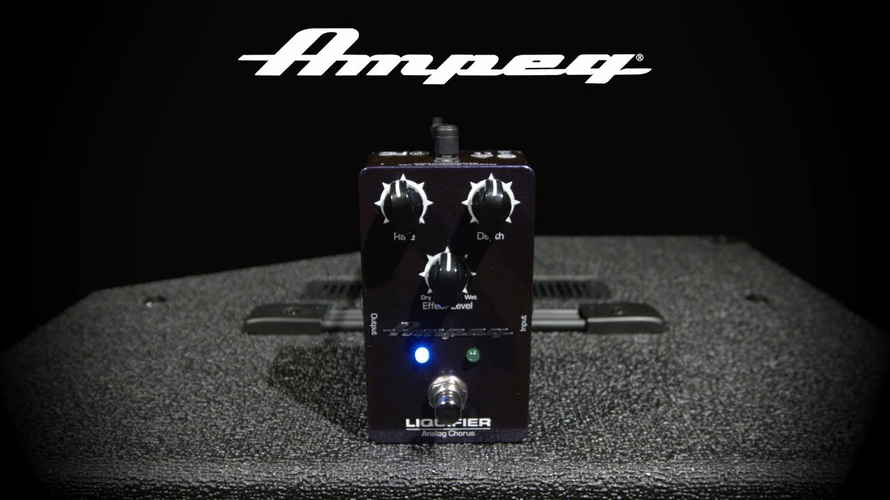 Ampeg Liquifier Analog Bass Chorus Pedal | Gear4music