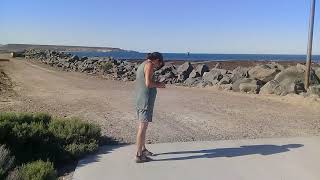 Caleta Cordova en Chubut, Argentina (03-2020)