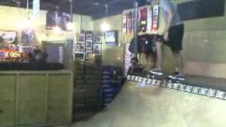Half Pipe Face Plant!