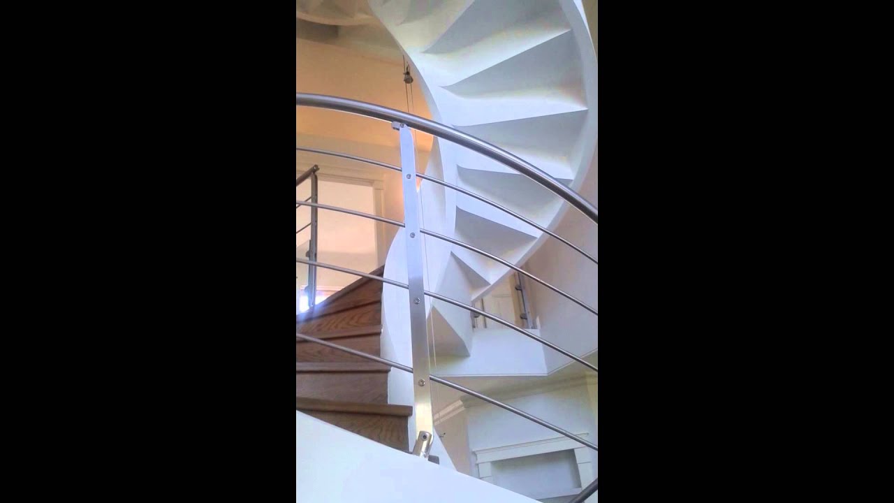 Scala elicoidale in cemento armato executive by rintal youtube Scala elicoidale in cemento