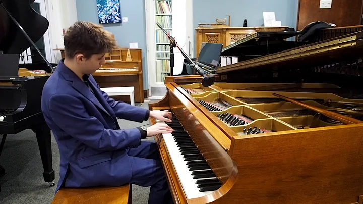 James Dunbar playing "All Blues" on our Baldwin Gr...