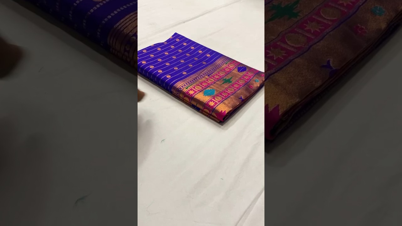 Soft Silk Zari Woven Paithani Saree