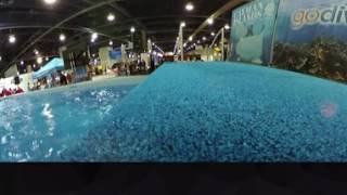 360 DEMA Show Las Vegas 2016 SEABOB Diving Pool Party on Stage