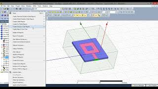 Plotting Gain vs Frequency in HFSS