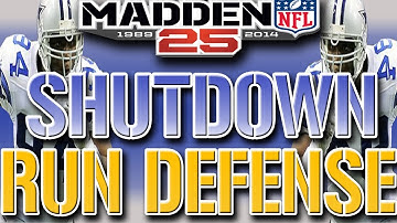 Madden 25 NEXT GEN Tips: HOW TO STOP ANY RUN IN THE GAME - BEST RUN STOPPER MONEY PLAY TUTORIAL