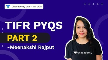 TIFR PYQs Part 2 | IIT JAM 2022  Biotechnology | Meenakshi Rajput | Unacademy Live IIT JAM