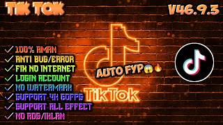 TikTok Mod V46.9.3 | Tik Tok Mod Apk Terbaru 2026 | Auto Fyp Indonesia😱🔥