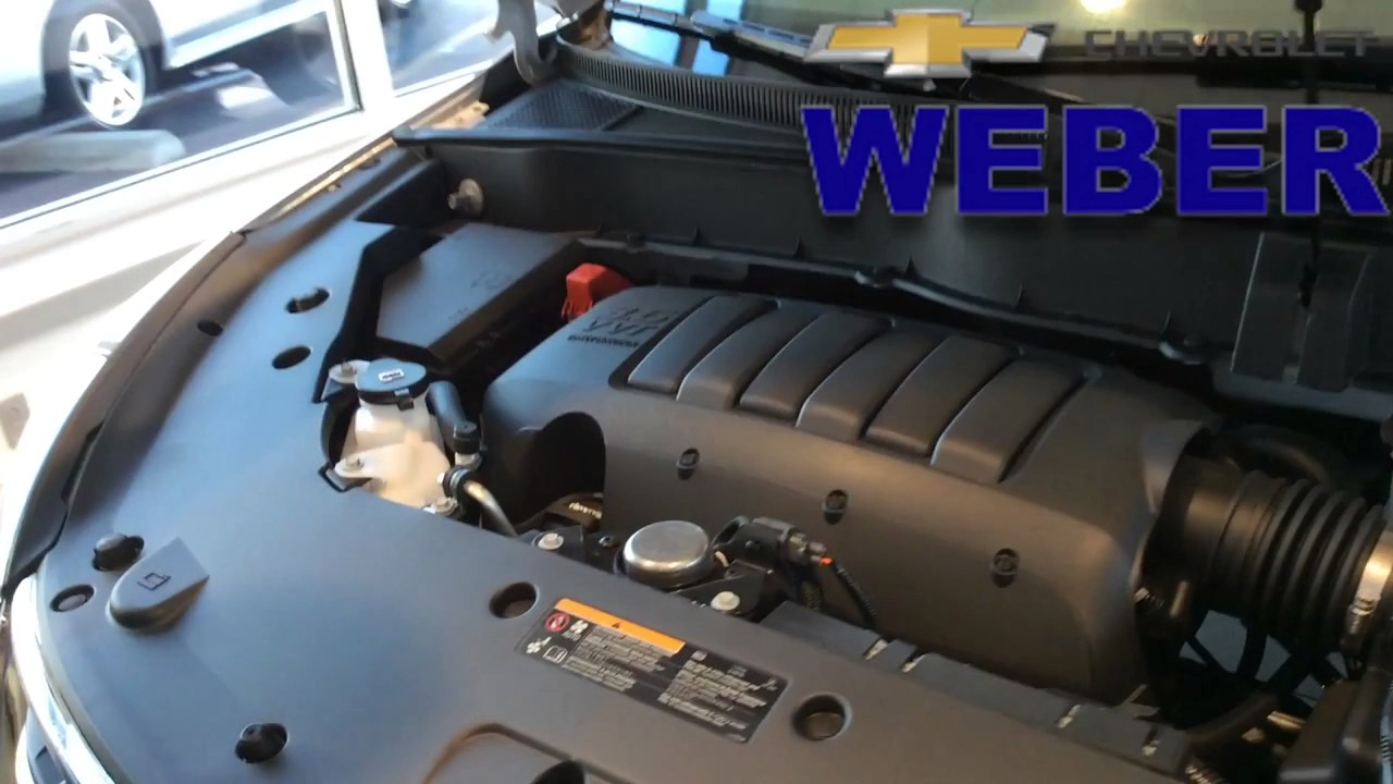 2017 Chevrolet Traverse Engine - YouTube