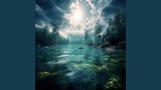 Tranquil Streamside Reflects Peace
