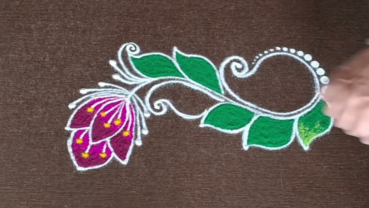 दररोज दारात काढण्यासाठी सोप्या व सुंदर रांगोळ्या 