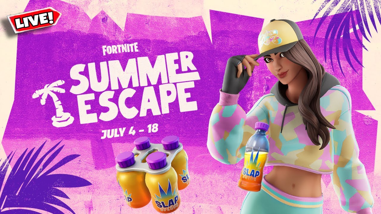 [LIVE] Fortnite - NEW Slap Splashes + Discord Annoucement (Chapter 4 ...