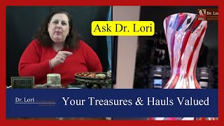 Goodwill Gold Jewelry Bag Score | Murano and Cranberry Glass, Lithographs Appraised | Ask Dr. Lori