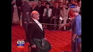 Sean Connery Knighted - News Report