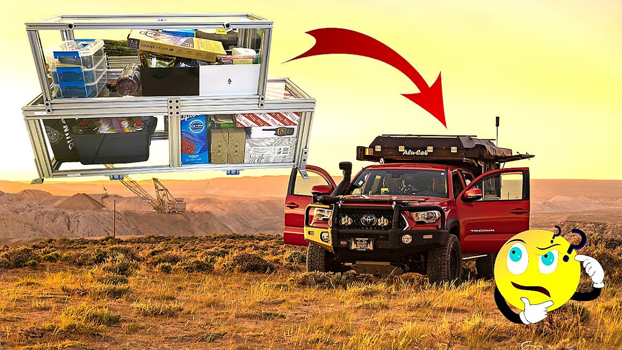 Overland Truck Storage DIY For Toyota ALUCAB YouTube