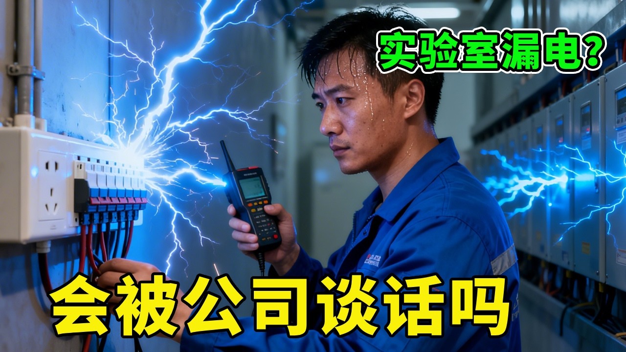 网友：你猜这个实验室的电工，会不会因为先抬左脚进公司而被谈话【城阳电工电路】