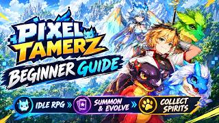 Pixel TamerZ Beginner Guide | Idle RPG, Summon & Evolve Spirits screenshot 5