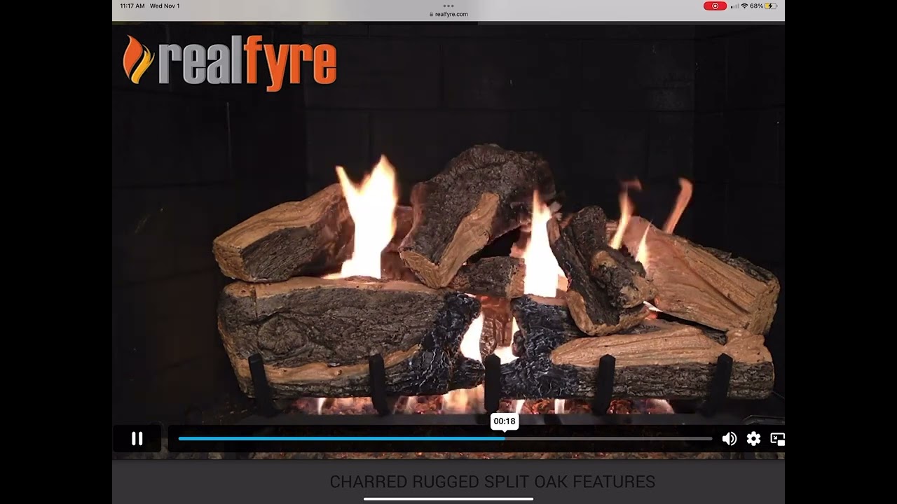 Vented - RH Peterson Charred Rugged Split Oak (CHRRSO-XX)