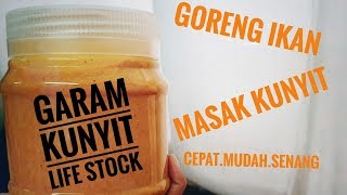 Garam Kunyit for Life Stock : Resepi #16