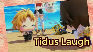 World of Final Fantasy Funny Moments | Tidus Laugh