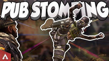PUB STOMPING in APEX LEGENDS! - Crazy Squad Gameplay