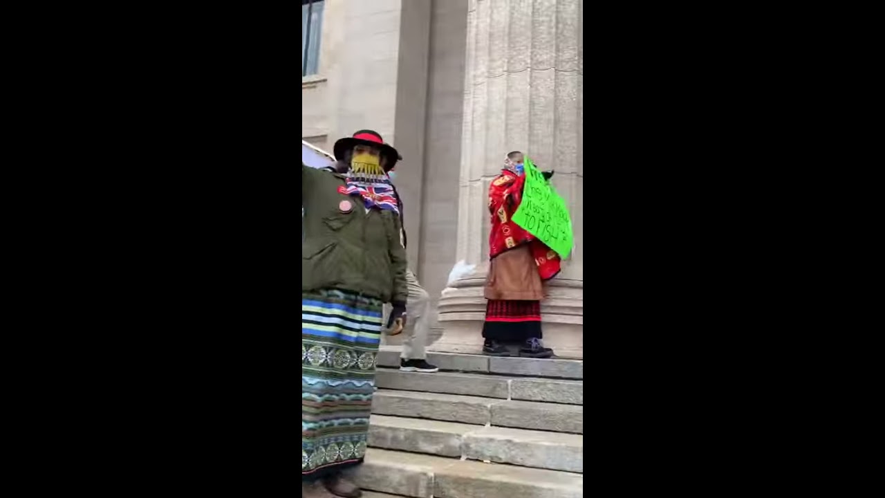Short Clip Of Grand Chief Settee Speaking At Horse Spirit Ceremony