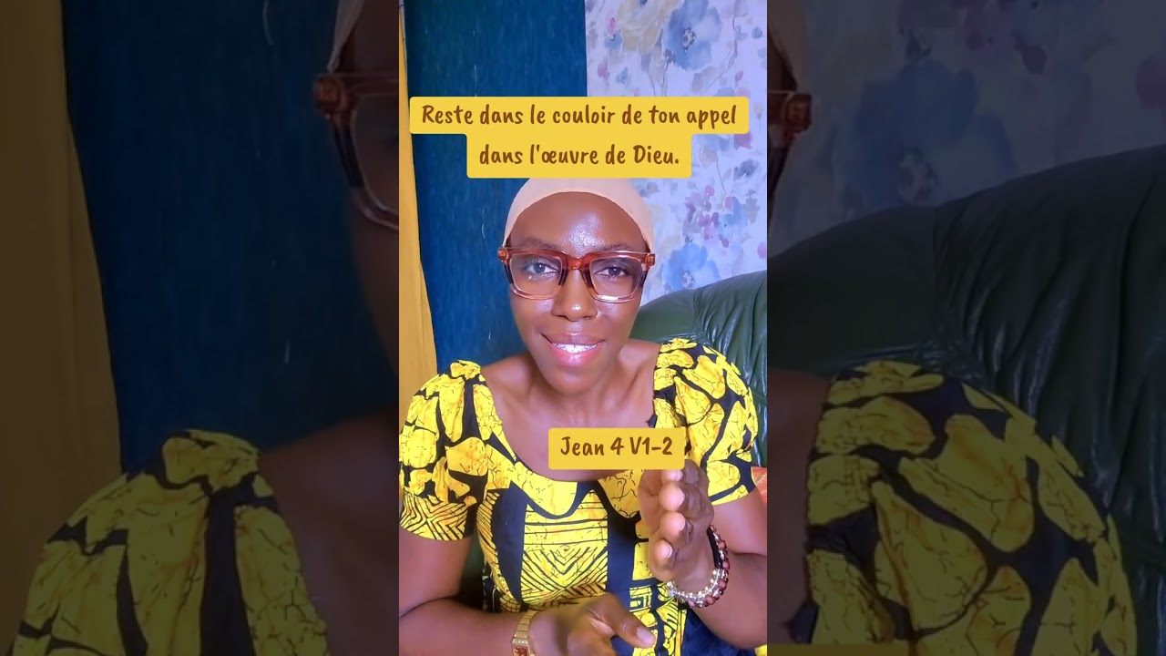 Reste Fidèle à l'appel de Dieu 