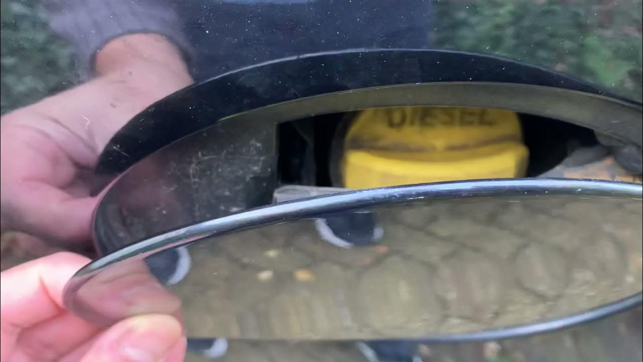 How to open stuck fuel door on Jaguar XF 2010 YouTube